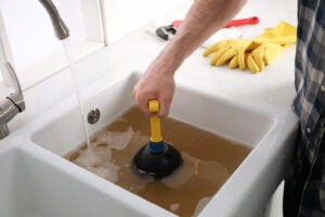 clogged sink in porto