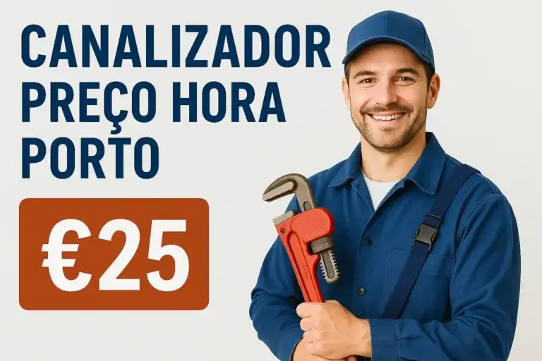 canalizador preço hora Porto