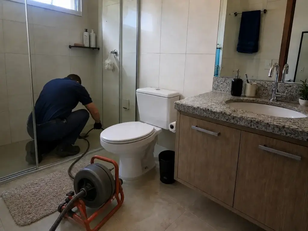 Água a Subir Pelo Ralo do Duche Porto
