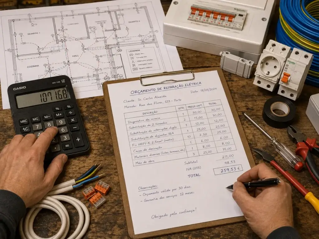 Como Fazer Orçamento Eletricista