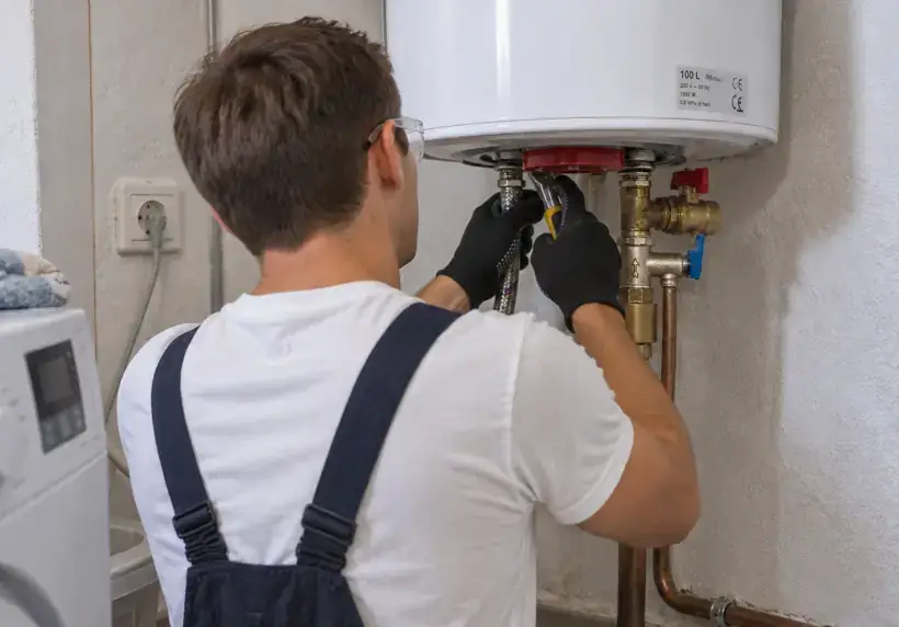 Termoacumulador a Pingar pela Válvula de Segurança no Porto